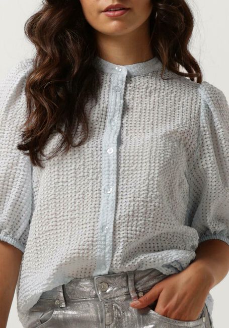 Lichtblauwe SECOND FEMALE  TASCHA SHIRT - large