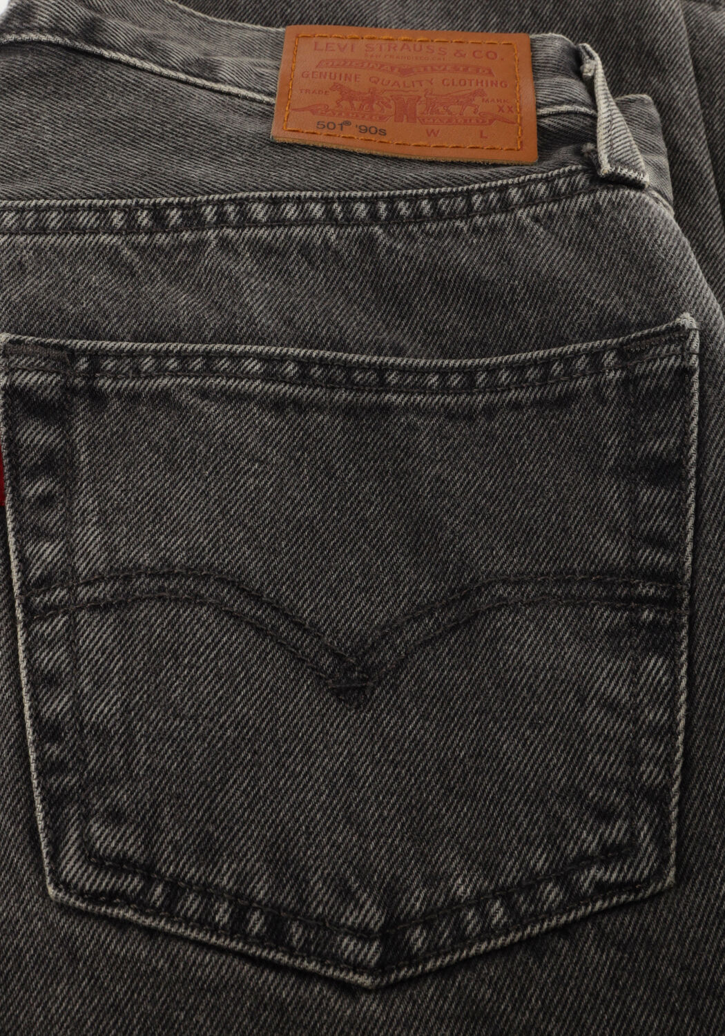 LEVI'S Straight leg jeans 501 90'S TAKE A HINT - large