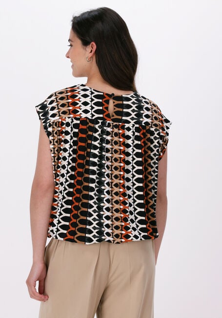 SUMMUM TOP HONEYCOMB PRINT ON VISCOSE EA Blouses en blanc - large