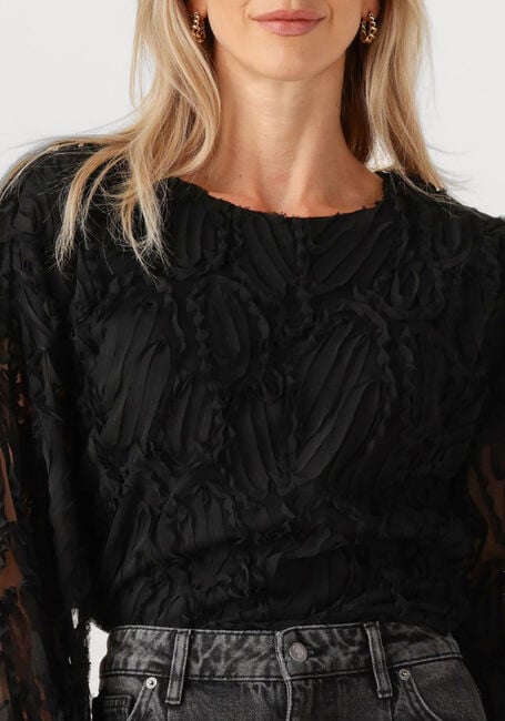 CO'COUTURE SHANIA FLUFFY BLOUSE Blouses en noir - large