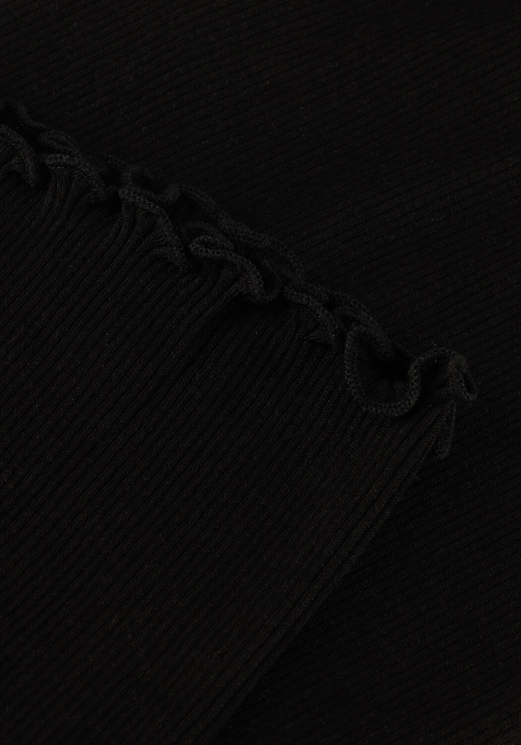 Zwarte ROSEMUNDE Top BABETTE DEEP BACK SILK TOP - large