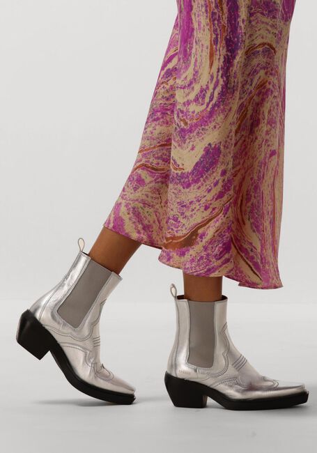 Zilveren COPENHAGEN STUDIOS Enkellaarsjes CPH232 Zilveren COPENHAGEN STUDIOS Enkellaarsjes CPH232 - large