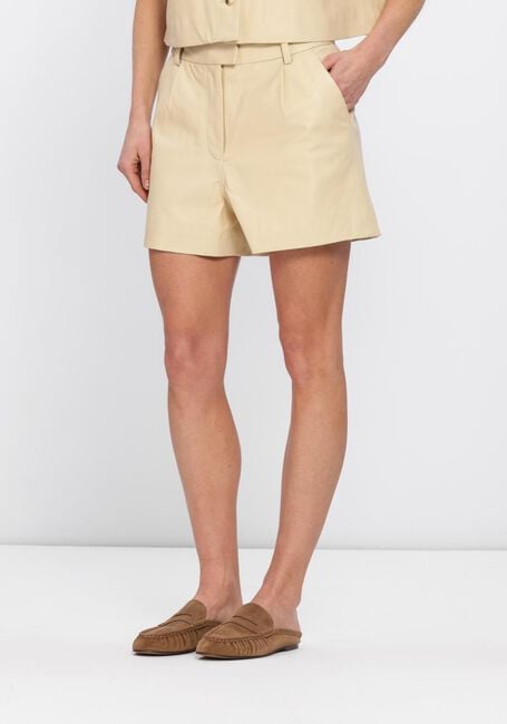 Ecru STUDIO AR Korte broek SOFIE SHEEP SOFT WAXED - large