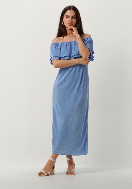 Lichtblauwe FREEBIRD Maxi jurk BONNE - large