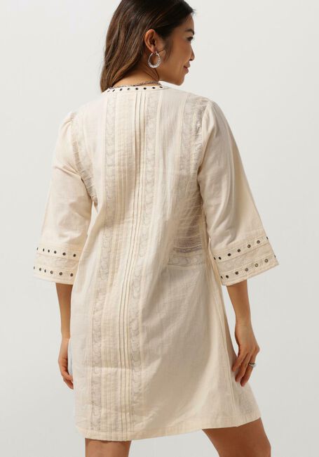 SCOTCH & SODA Mini robe SHORT DRESS WITH EYELET DETAIL Blanc - large