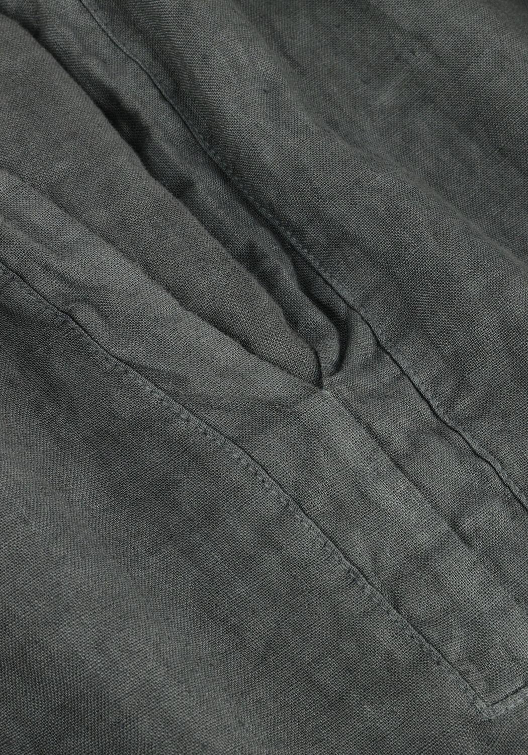 BY-BAR Mini robe VINA LINEN DRESS en gris - large