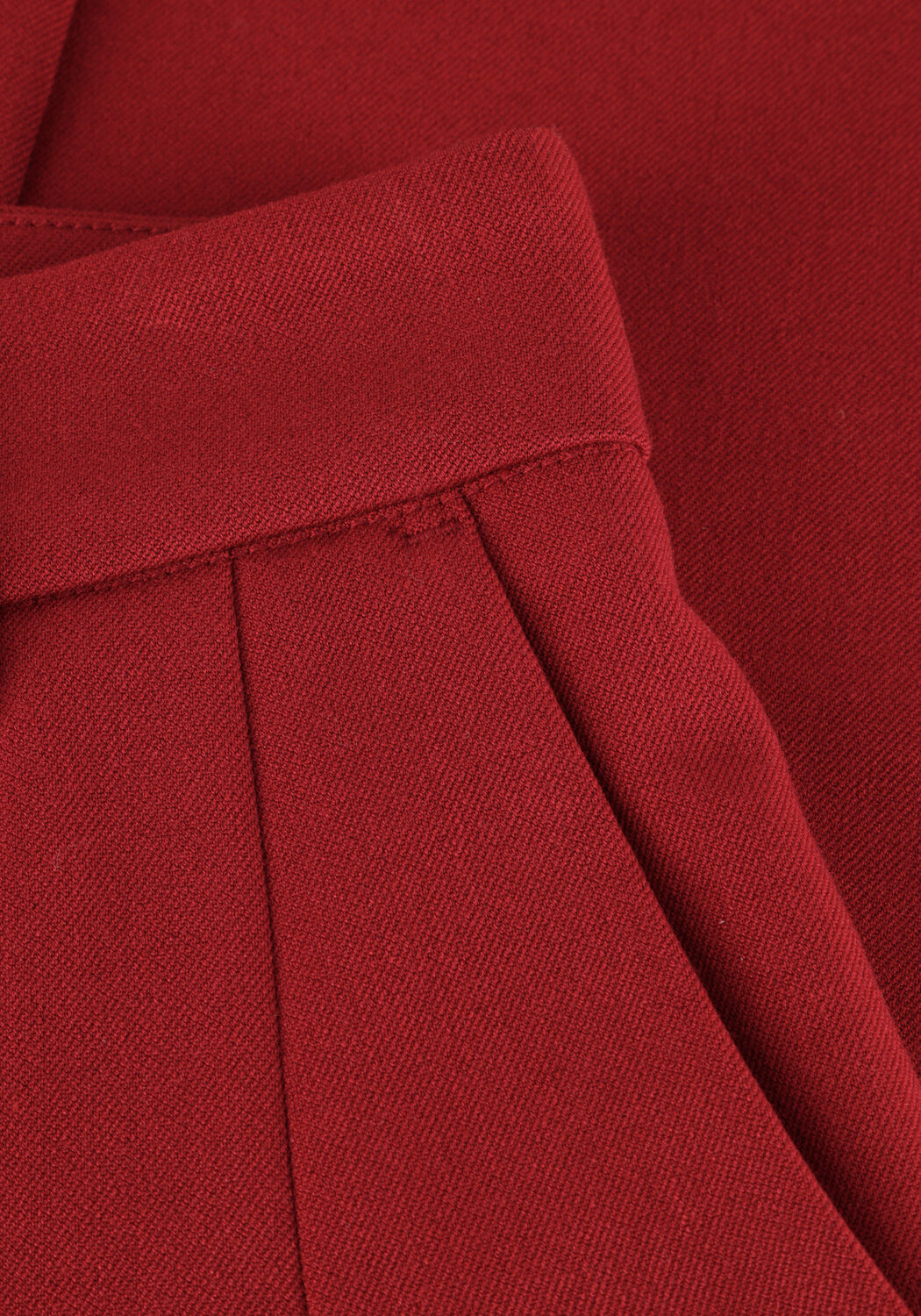 MSCH COPENHAGEN Pantalon large MSCHHENRIKA HW PANTS en rouge - large