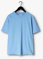 Lichtblauwe WOODBIRD T-shirt WBBAINE BASE TEE