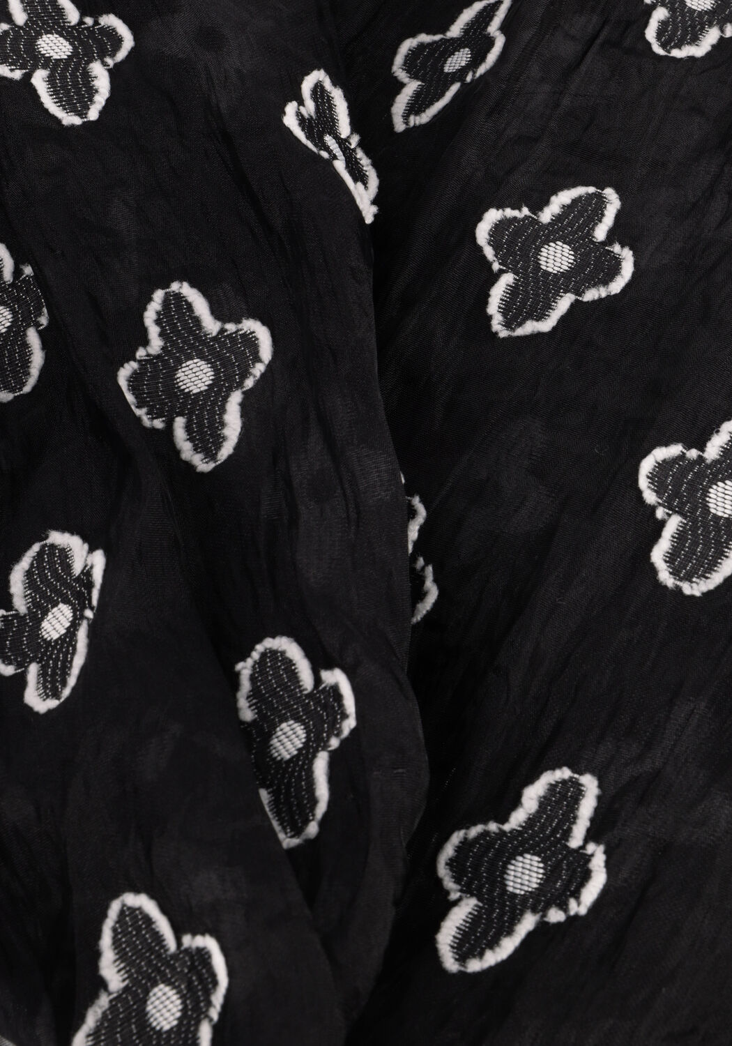 Zwarte MINUS  AGINA ROUND NECK BLOUSE - large