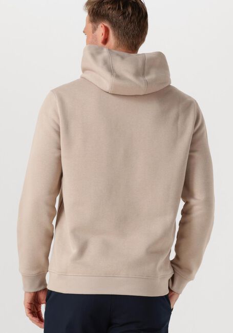 GENTI Pull BASIC LOGO HOODIE en beige - large