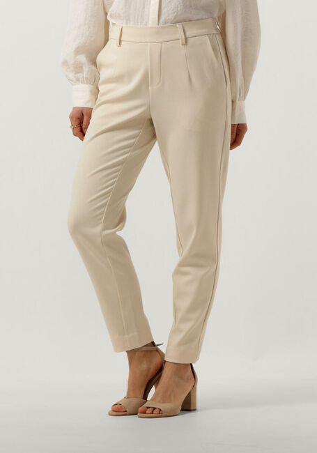 OBJECT Pantalon OBJLISA SLIM PANT en beige - large