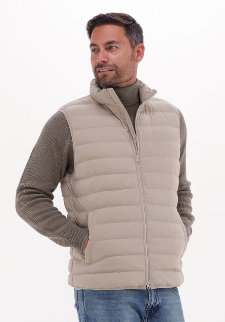 PROFUOMO Veste sans manches OUTERW LT WEIGHT BW en beige - large