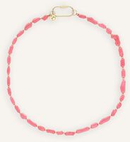 Roze BONNIE STUDIOS Sieraad TOMMY GOLD PINK NECKLACE - medium
