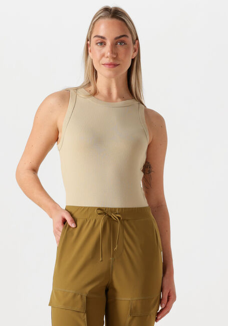 PENN & INK Haut SINGLET en beige - large
