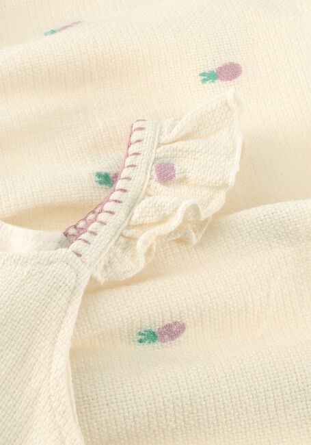 PLAY UP Mini robe WOVEN DRESS Cr&egrave;me - large