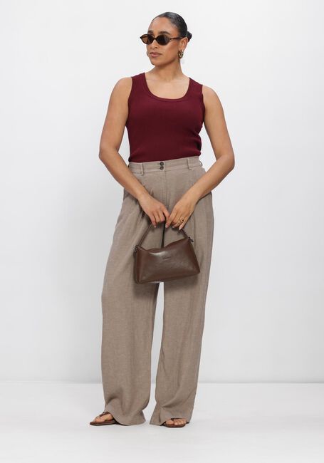 MSCH COPENHAGEN MSCHVIANA GINIA PLEAT PANTS Pantalons Gris clair - large