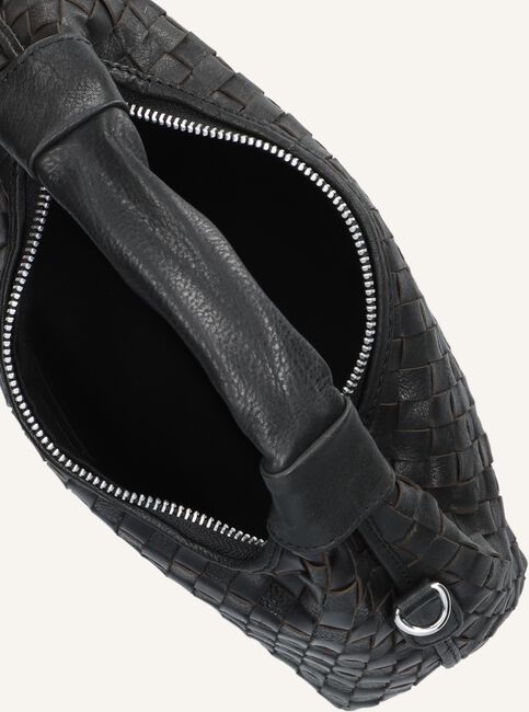 Zwarte NÚNOO Schoudertas DANDY BRAIDED RIVET Zwarte NÚNOO Schoudertas DANDY BRAIDED RIVET - large
