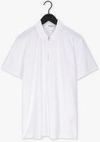 Witte SELECTED HOMME Polo SLHFAVE ZIP SS POLO B