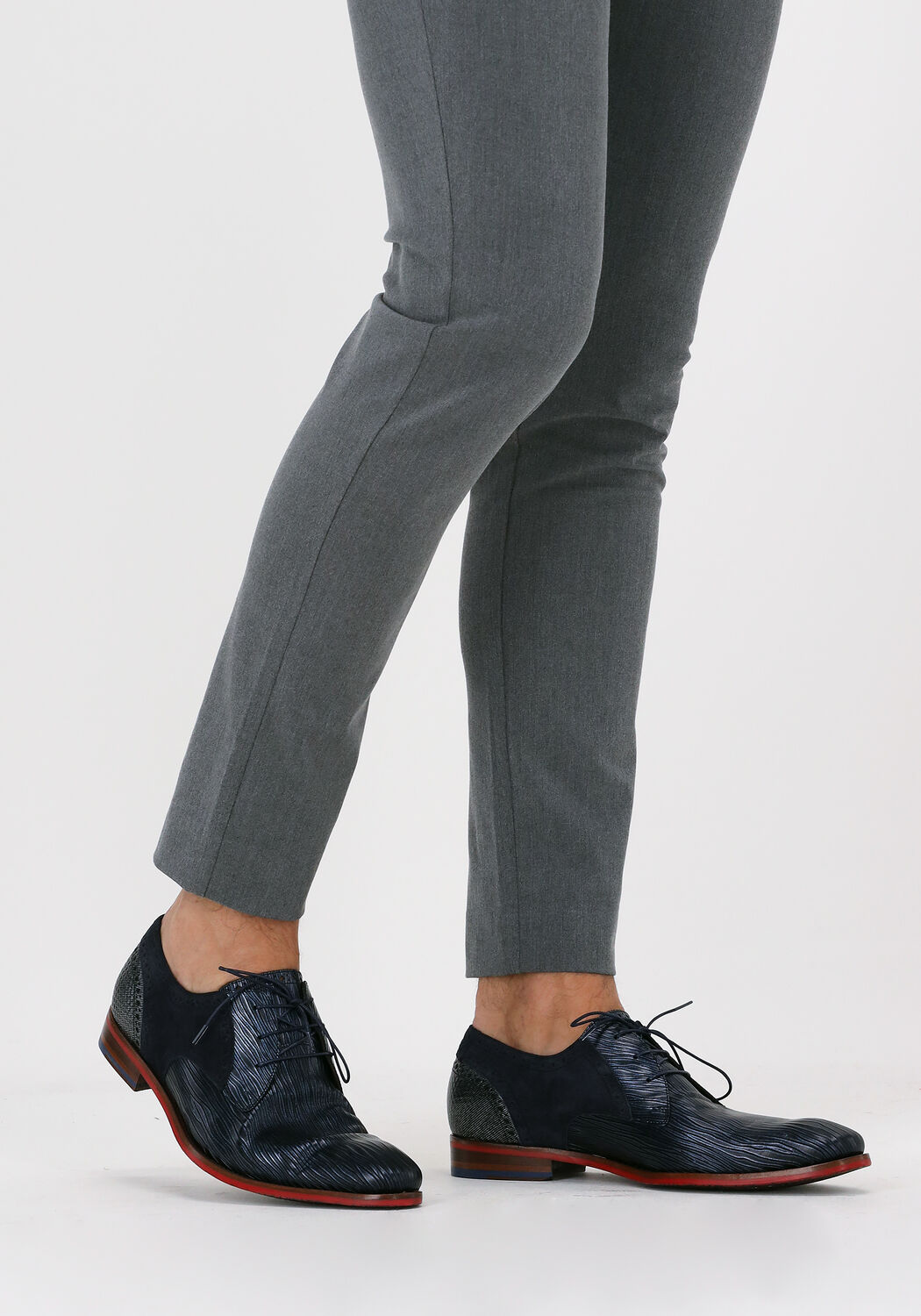 Blauwe FLORIS VAN BOMMEL Nette schoenen 18107 | Omoda
