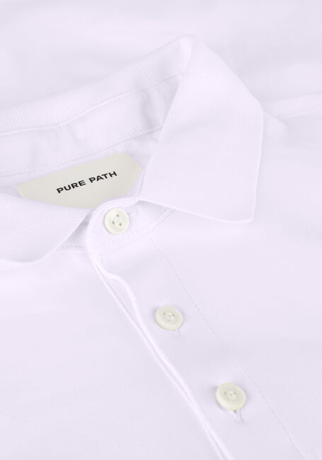 Witte PURE PATH Polo PURE LOGO POLO WITH CHEST PRINT - large