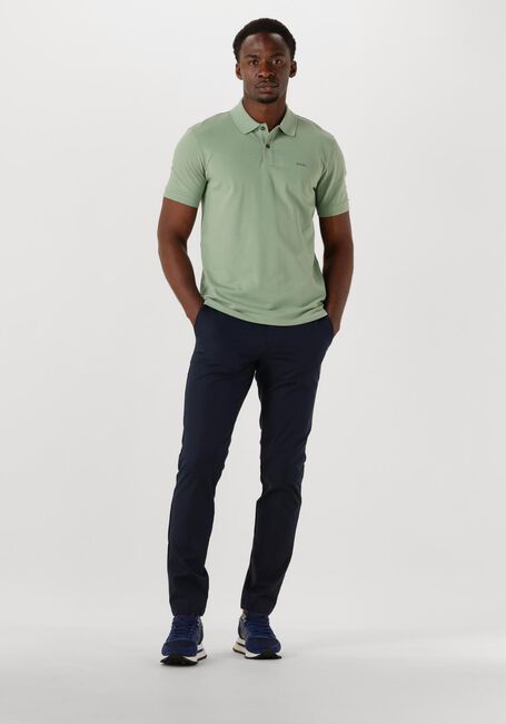 BOSS BLACK Polo PALLAS en vert - large