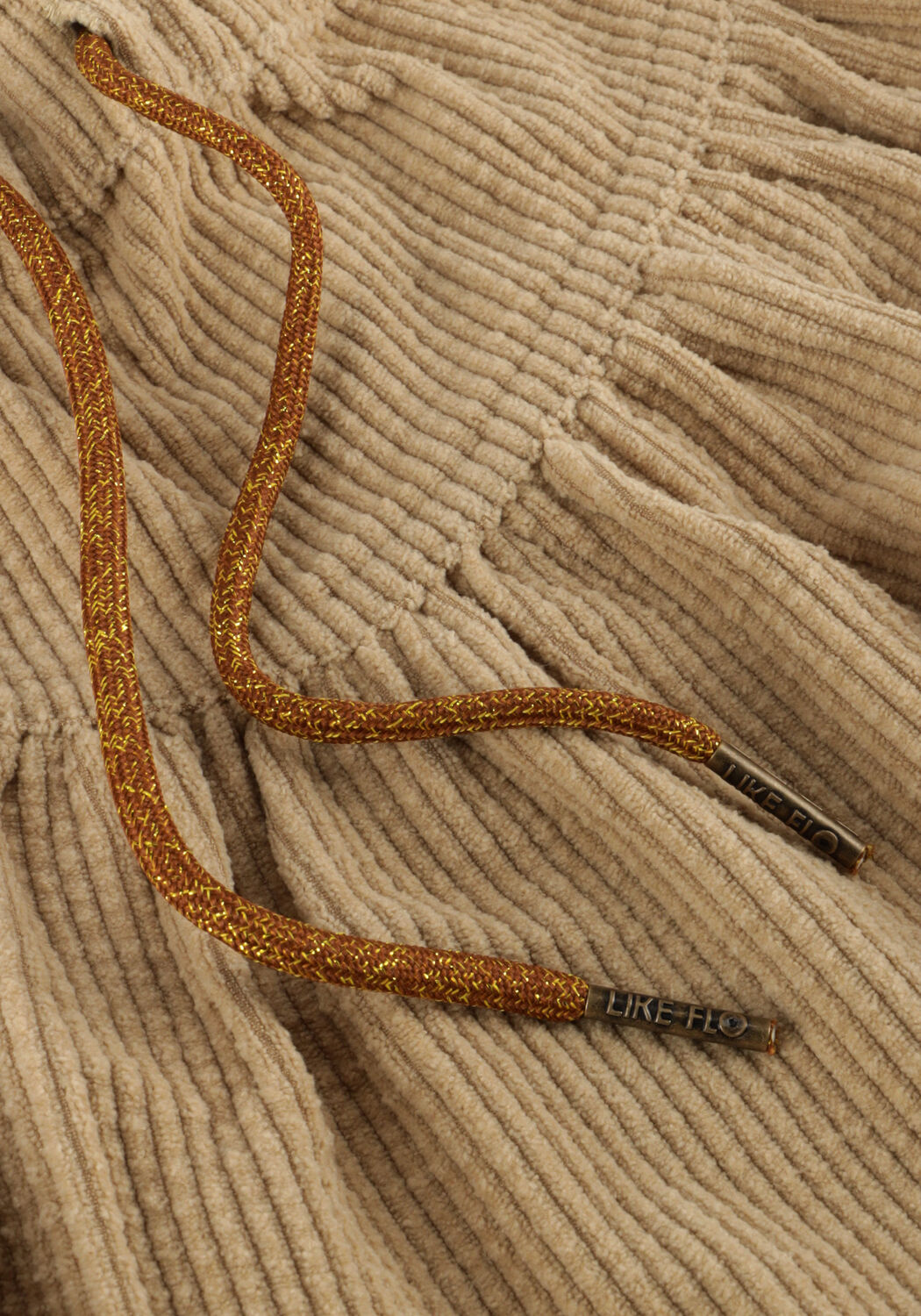 LIKE FLO SILBY FLO CORDUROY SKIRT Jupes en beige - large