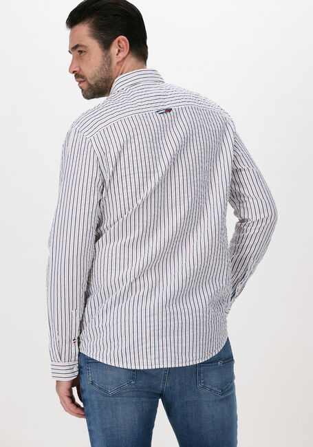 TOMMY JEANS Chemise décontracté TJM CASUAL STRIPE SHIRT Blanc - large