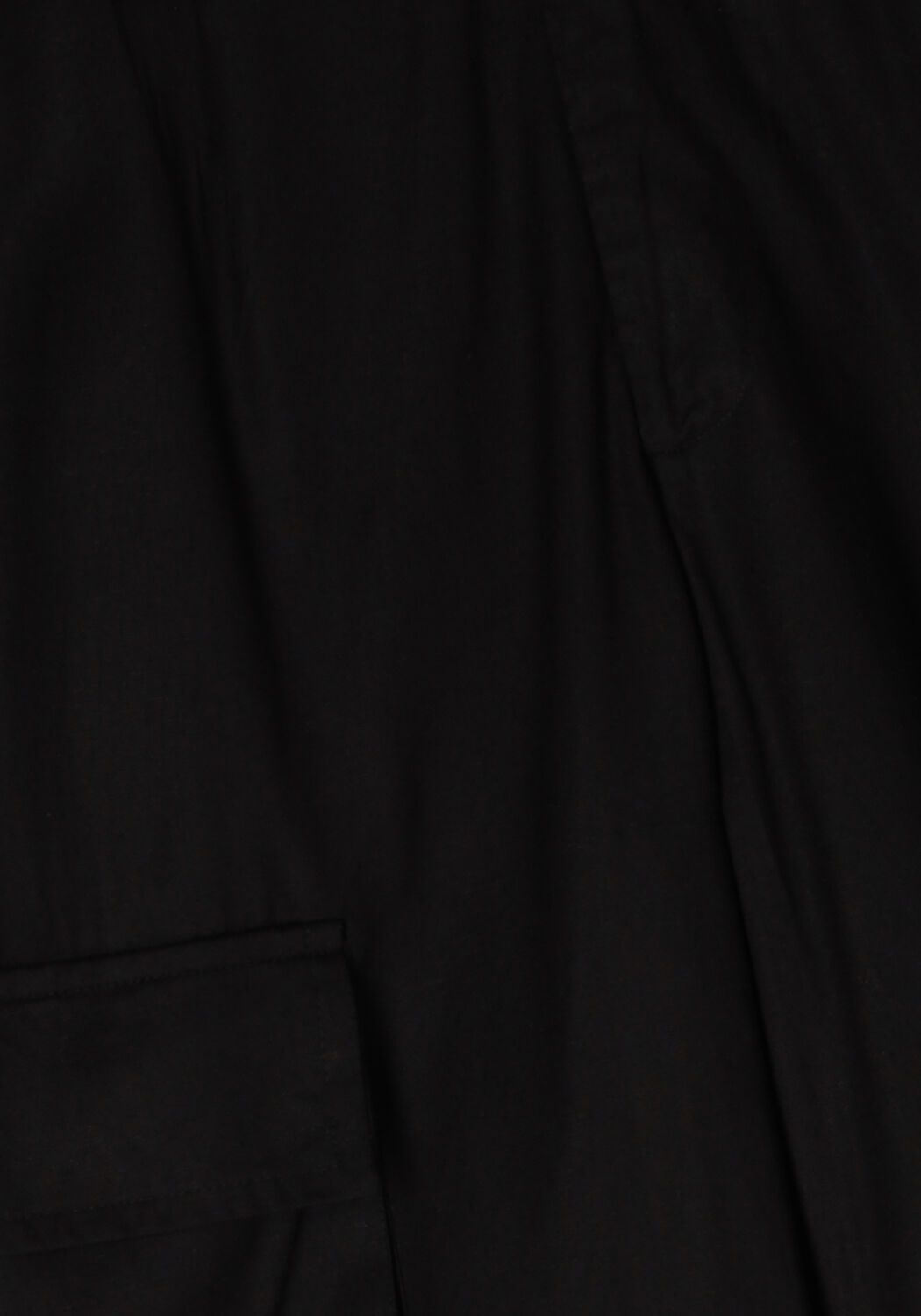 ALIX THE LABEL Pantalon cargo LADIES WOVEN LINNEN CARGO PANTS en noir - large