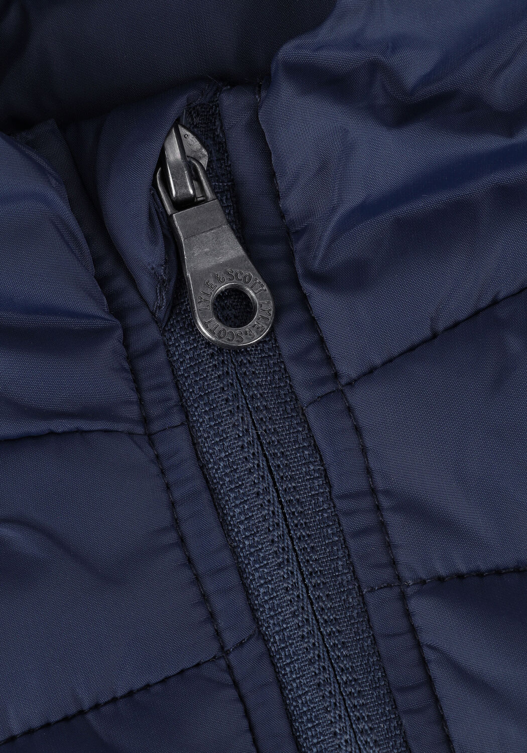 LYLE & SCOTT Veste matelass&eacute; PUFFA JACKET en bleu - large