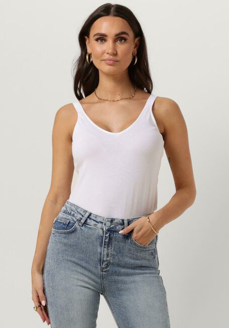 SUMMUM Haut TOP REVERSIBLE Écru - large