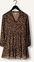 Bruine OBJECT Mini jurk OBJMILA GIA L/S DRESS Bruine OBJECT Mini jurk OBJMILA GIA L/S DRESS - medium