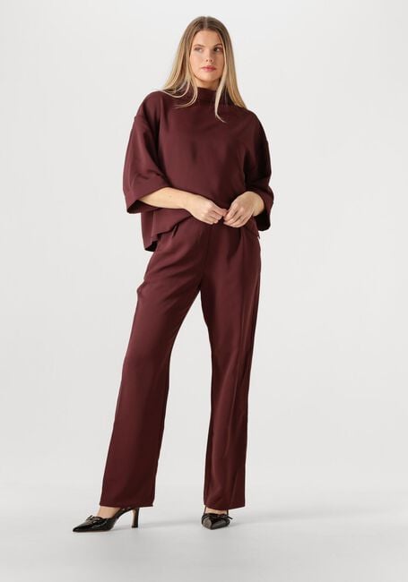 NEO NOIR Combinaison ARLO CREPE JUMPSUIT Bordeaux - large