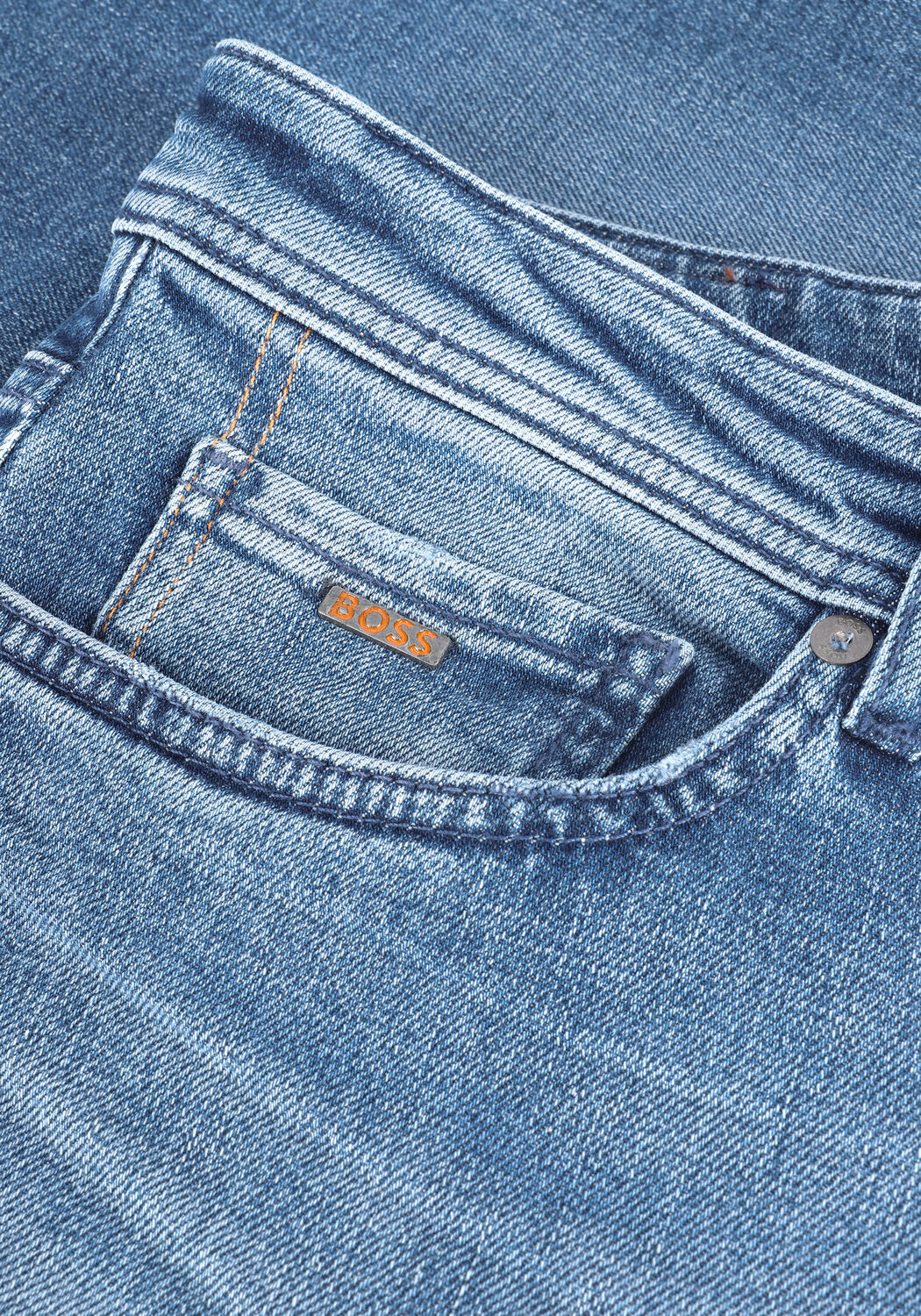 Blauwe BOSS Korte broek TABER SHORTS - large