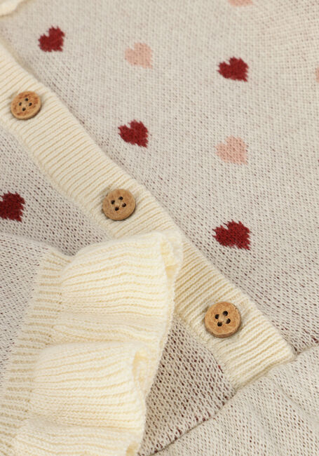 LIL' ATELIER NMFSARAN LS KNIT DRESS HEART Robes en beige - large