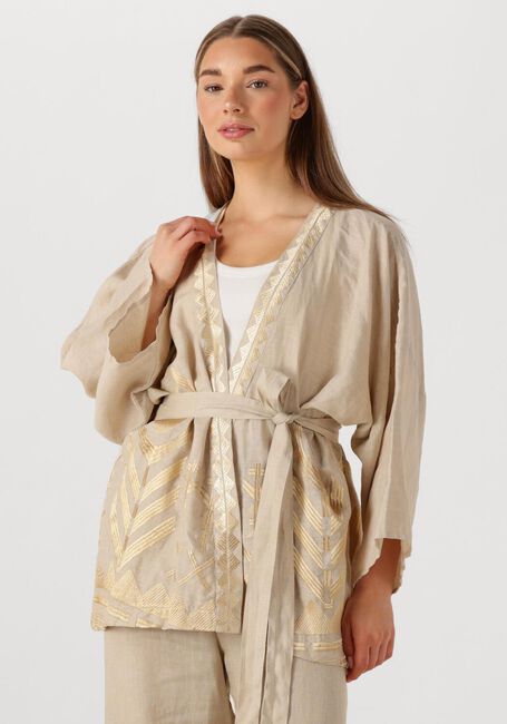 GREEK ARCHAIC KORI 260184 Blouses en beige - large