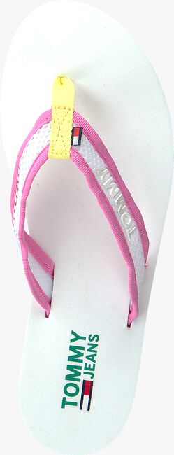 Witte TOMMY HILFIGER Teenslippers RECYCLED MESH MID BEACH - large