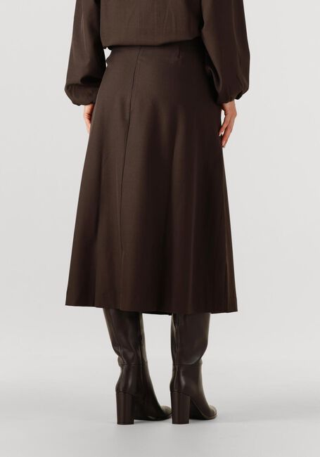 CO'COUTURE Jupe maxi LUNA POCKET PLEAT SKIRT en marron - large