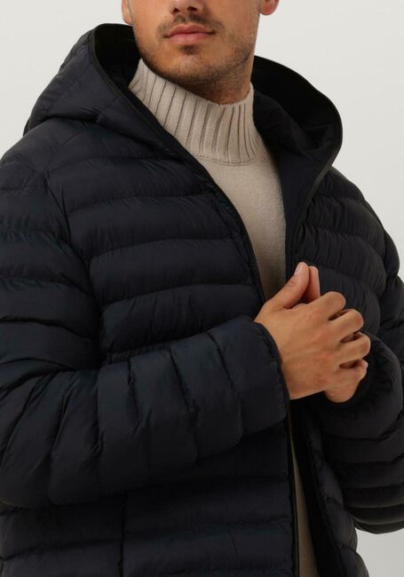 Donkerblauwe PROFUOMO Gewatteerde jas OUTERW BMBR ECODWN REV - large