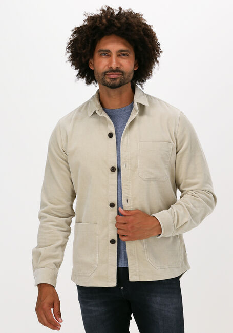 Beige PROFUOMO Overshirt HILLONE - large