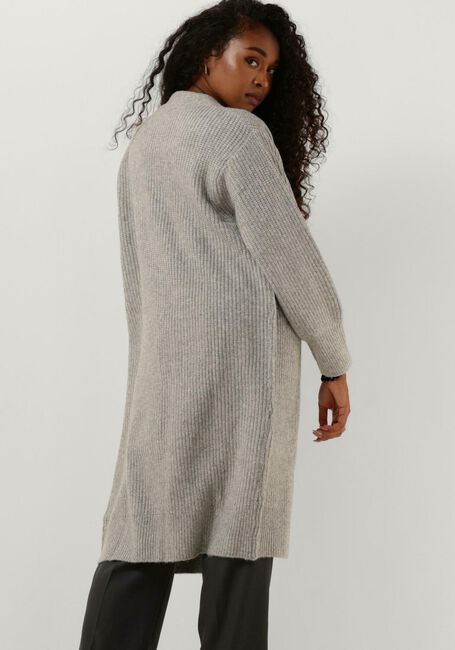 NEO NOIR Gilet GIANA HEAVY KNIT CARDIGAN en gris - large