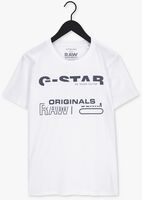 G-STAR RAW T-shirt ORIGINALS R T en blanc