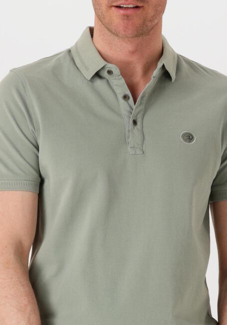 CAST IRON Polo SHORT SLEEVE POLO ESSENTIAL en vert - large