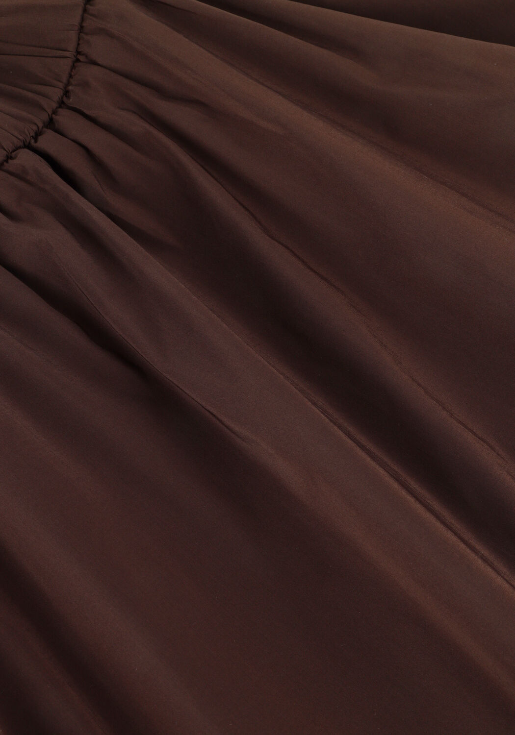 Bruine NEO NOIR Midirok YARA POPLIN SKIRT - large