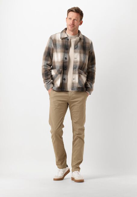 Grijze DSTREZZED Jack KEY CHECK JACKET - large