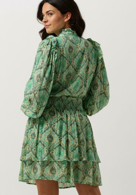 JANICE Mini robe ARI PRINT en vert - large