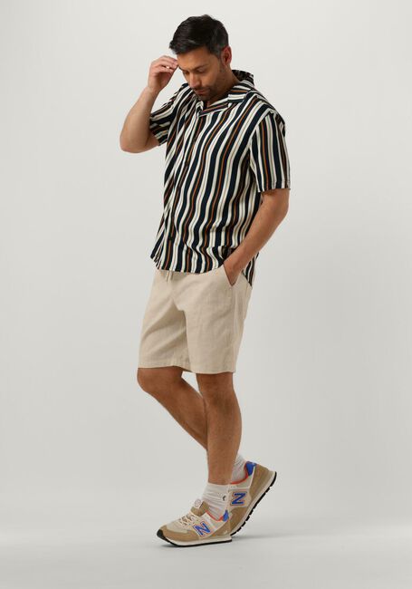 ANERKJENDT Chemise décontracté AKLEO S/S VISCOSE AOP Blanc - large