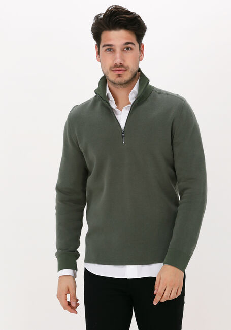 BOSS Pull UDON 10239324 Vert foncé - large