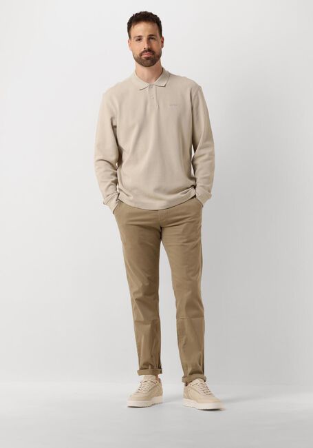Beige BOSS ORANGE Polo PATEMPESTO LONG - large