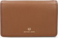 Cognac MICHAEL KORS Schoudertas LG ACCORDIAN FLAP XBODY - medium