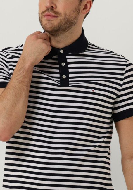 TOMMY HILFIGER Polo 1985 SLIM POLO en bleu - large